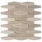 Andova Tiles Odyssey 1.25" x 4" Natural Stone Color Variation Novelty Mosaic Wall Tile ANDODY503 - alternate 2